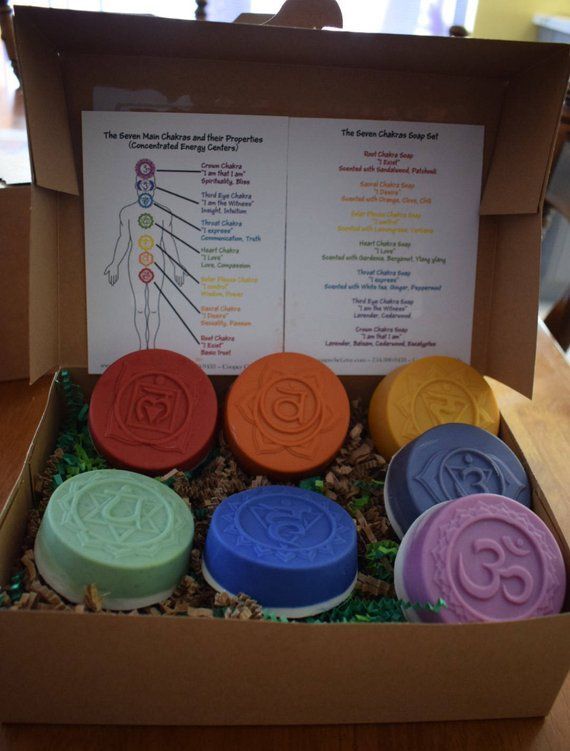 Chakra soap set